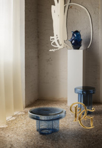 Столик журнальный Soda Blue 30