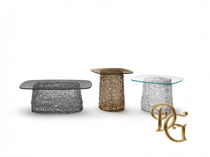 Столик журнальный Macrame Glass