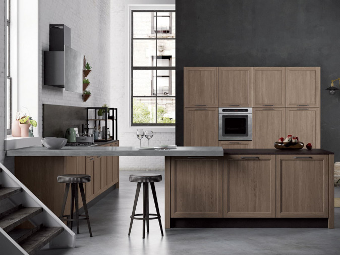 Кухня Frame Brown