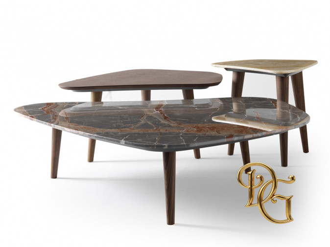 Столик журнальный Stone Brown