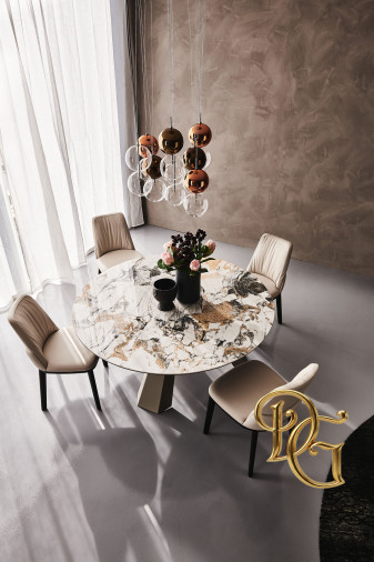 Стол обеденный Eliot Keramik Round