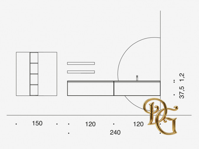 Тумба под раковину Shape