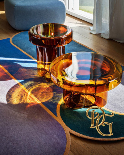 Столик журнальный Soda Amber 45