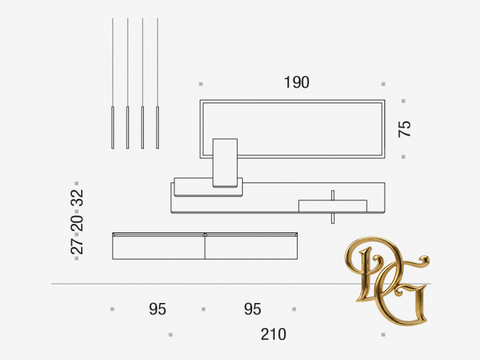 Тумба под раковину Dafne