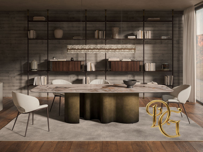 Стол обеденный Papel Keramik