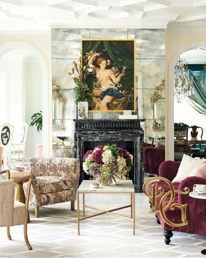 Столик журнальный Marble Block