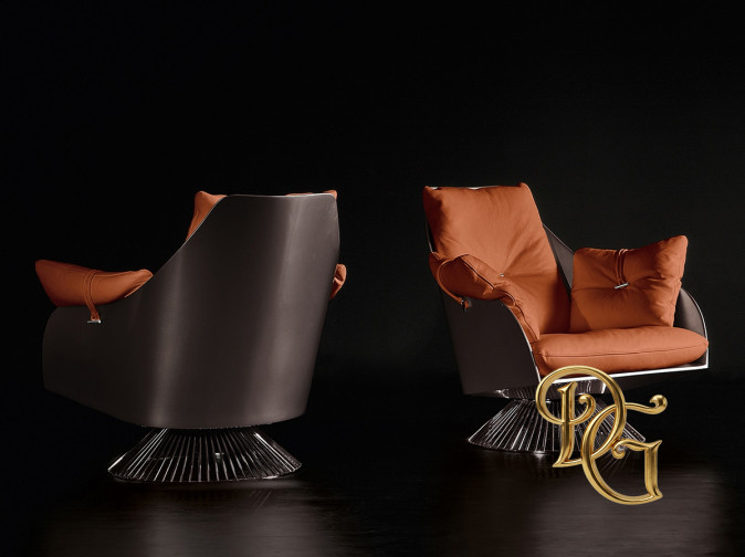 Кресло Gloss Brown