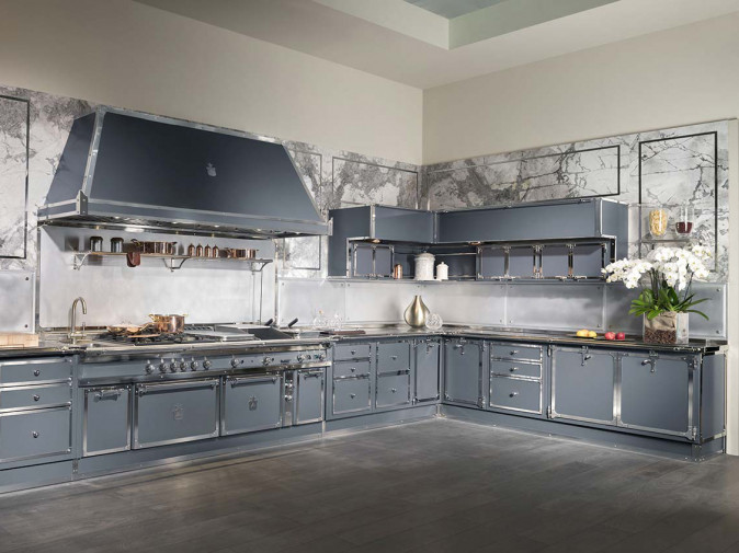 Кухня Steel Blue Grey