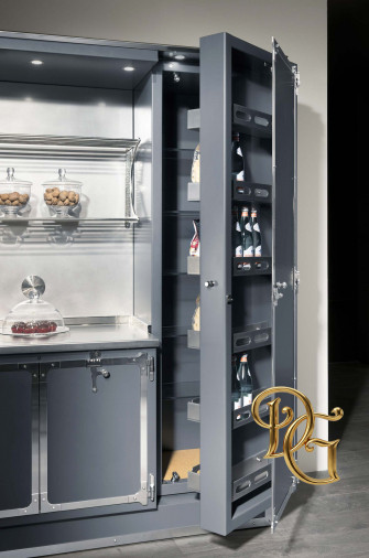 Кухня Steel Blue Grey