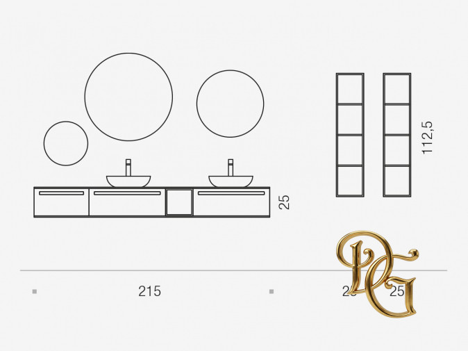 Тумба под раковину Rush