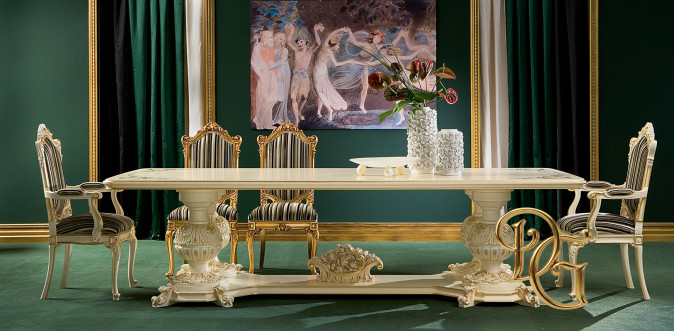 Стол обеденный Demetra 9944/9946