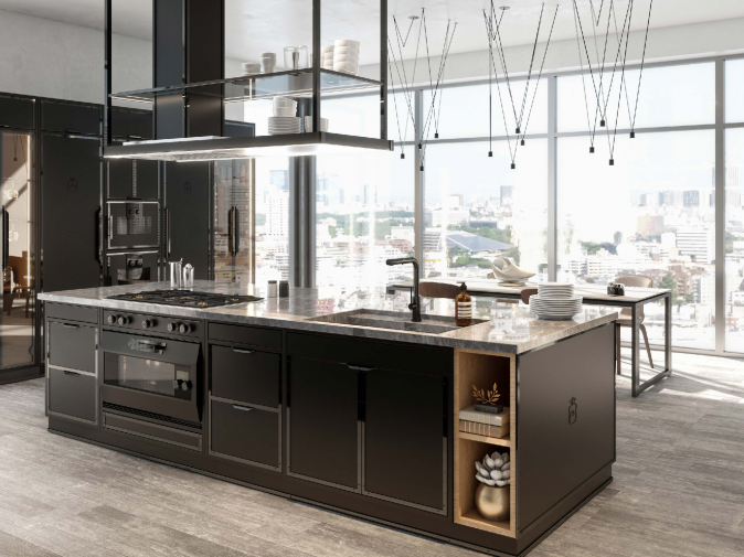 Кухня Ral 9005 Jet Black