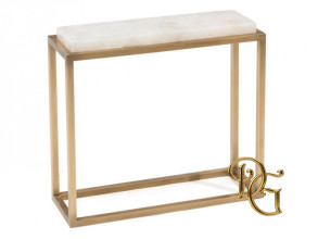 Столик журнальный Calcite And Antique Brass 0113