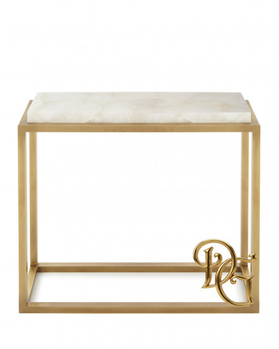 Столик журнальный Calcite And Antique Brass 0113