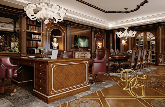 Стол письменный Hermitage Lucido