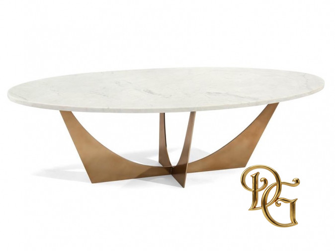 Столик журнальный Marble And Brass 0098