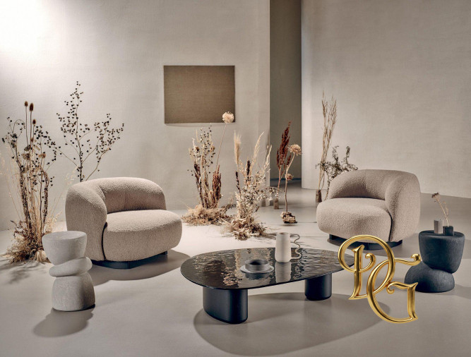 Столик журнальный ﻿Ovoo Beige d35