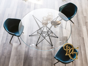 Стол обеденный Gordon Transparent