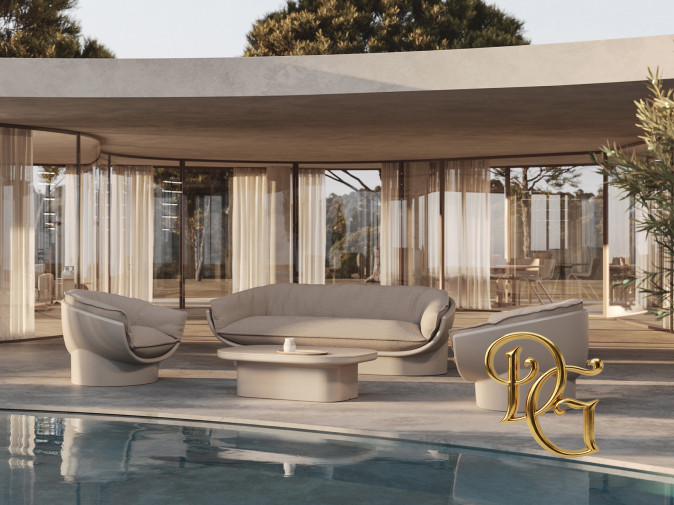 Кресло Luna Grey