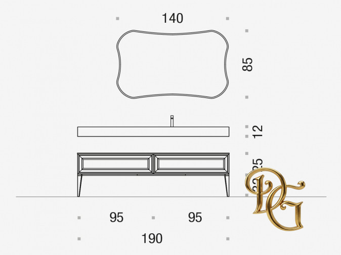 Тумба под раковину Opera