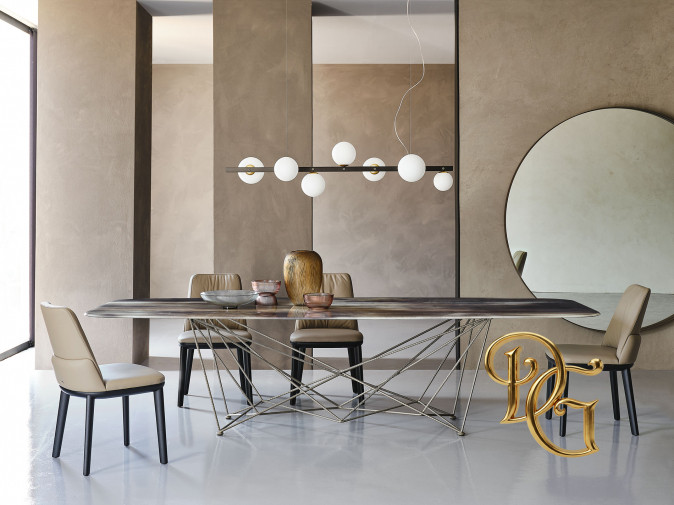 Стол обеденный Gordon Crystalart