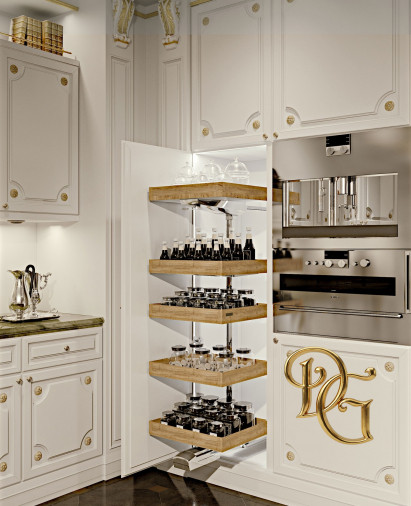 Кухня Romantica Ivory and gold