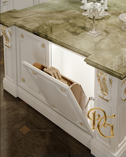 Кухня Romantica Ivory and gold