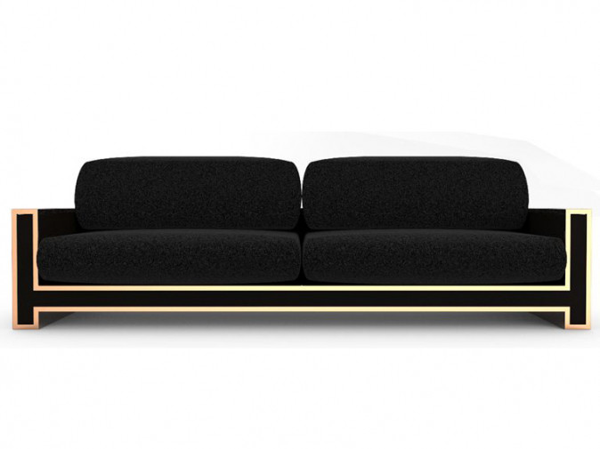 Диван York Black