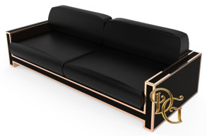 Диван York Black