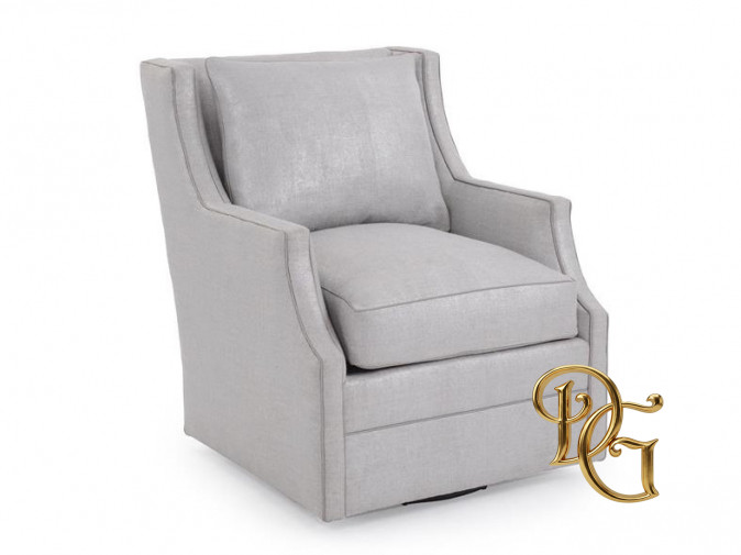 Кресло Wingback Scoop-Arm