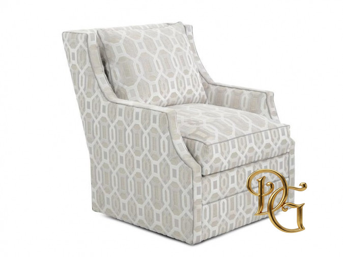 Кресло Wingback Scoop-Arm